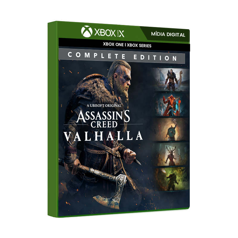 Assassin's Creed Valhalla - Xbox One / Series Series XS Mídia Digital