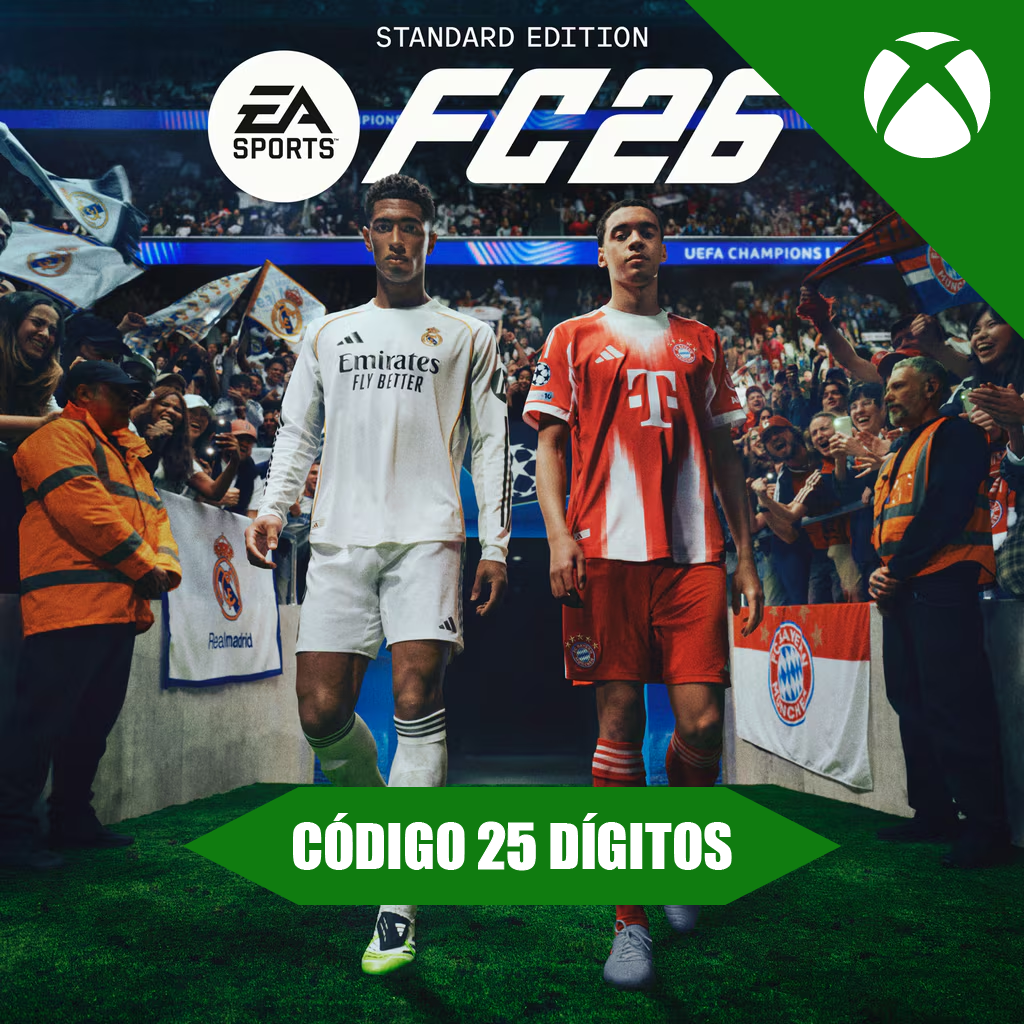 EA Sports FC 26 Standard Edition Xbox REGIÃO – Código 25 Dígitos