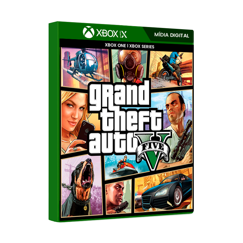 Gta 5 - Xbox One / Series XS Mídia Digital