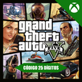 Grand Theft Auto V Xbox - Código 25 Dígitos
