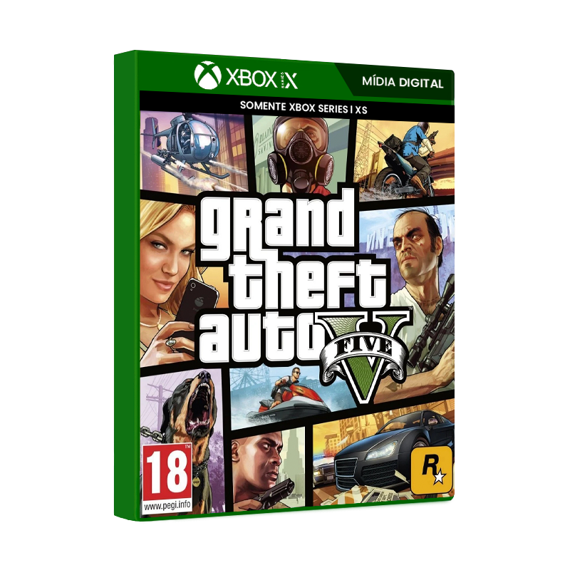 Gta 5 - Xbox Series XS Mídia Digital