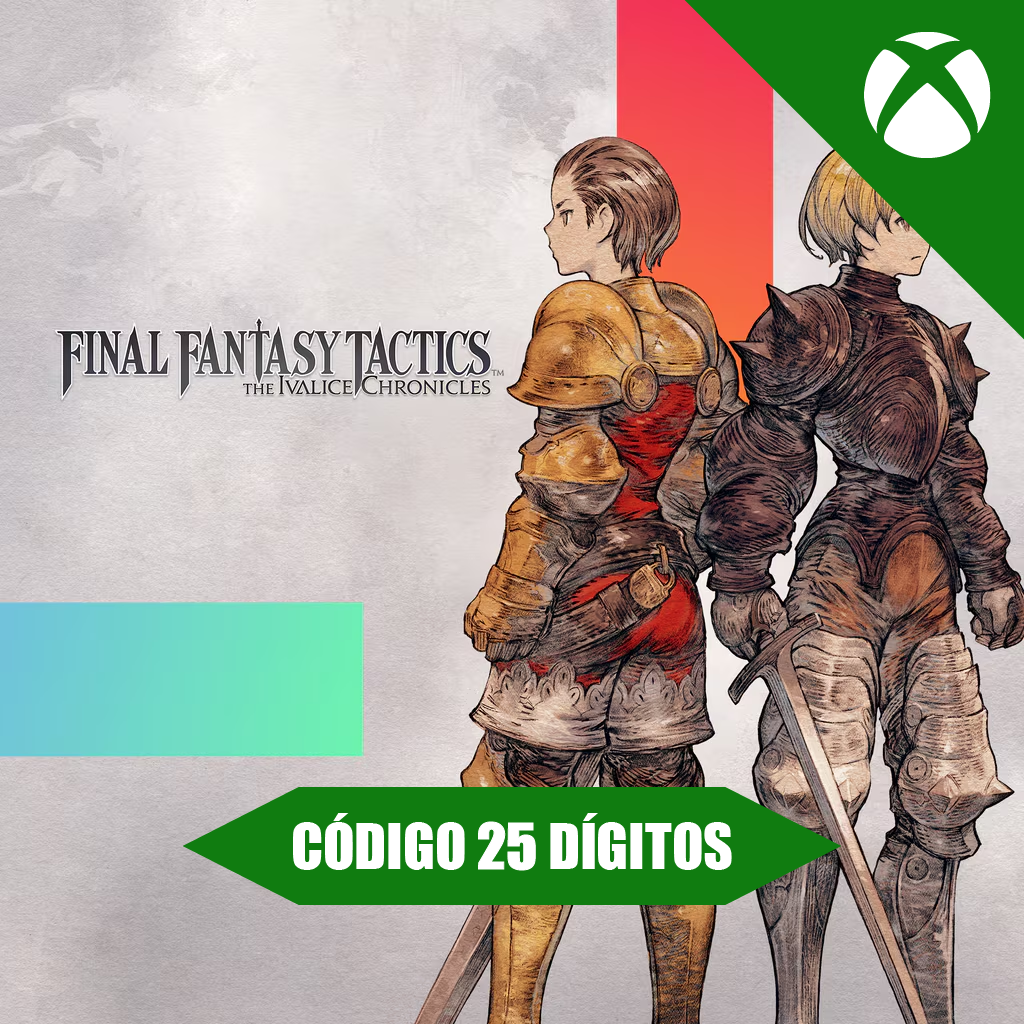 FINAL FANTASY TACTICS - The Ivalice Chronicles Xbox - Código 25 Dígitos