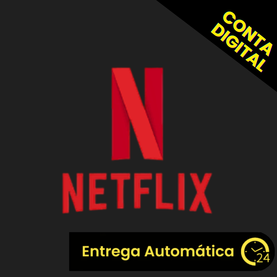 Netflix - Mensal - 1 Tela - 4K Sem Propagandas