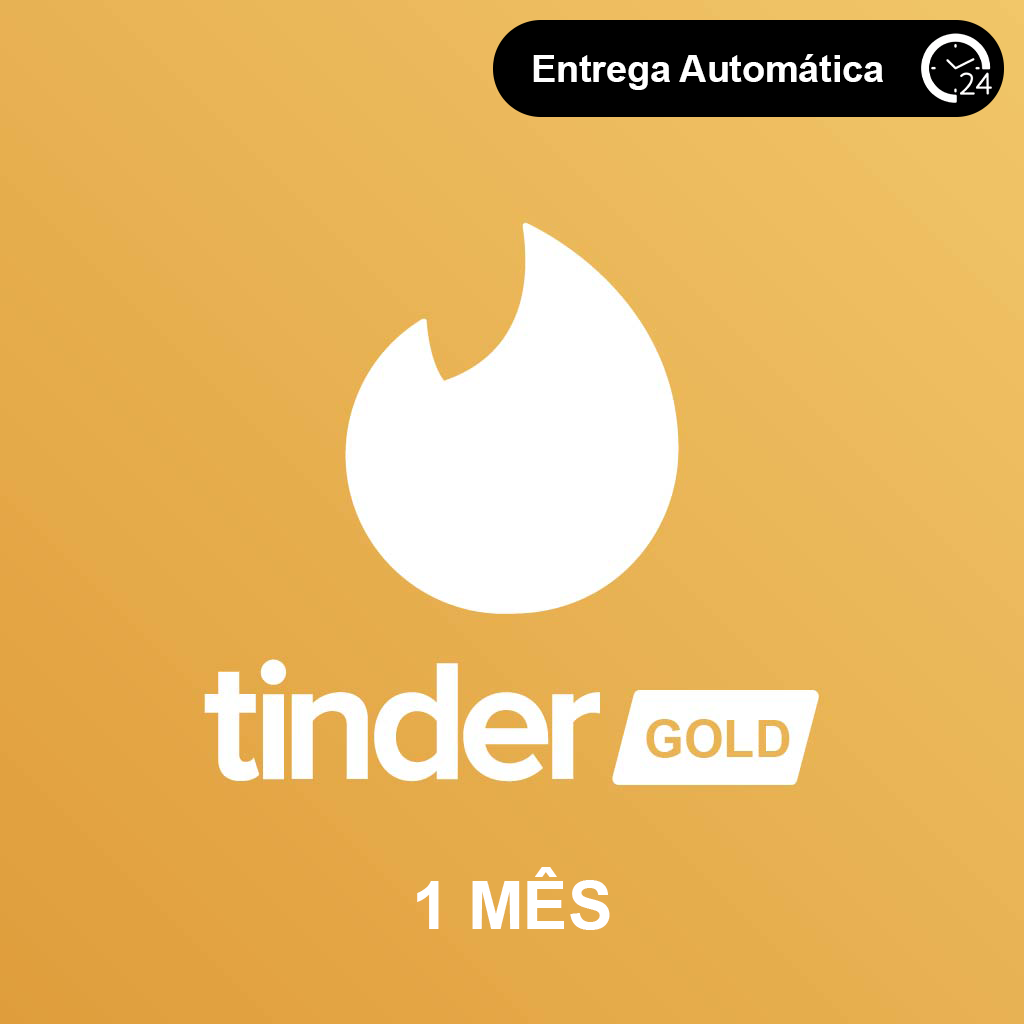 Assinatura Tinder Gold 1 Mês