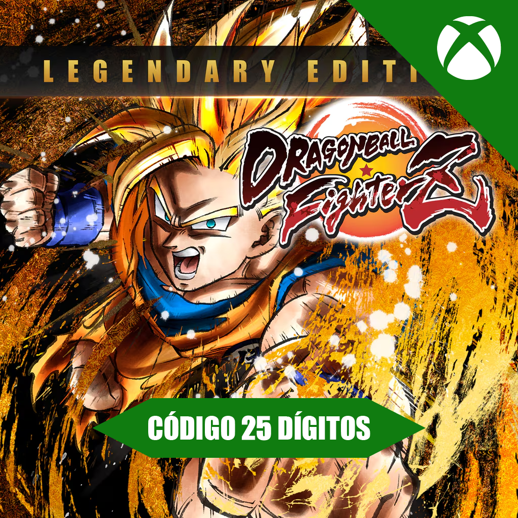 Dragon Ball Fighterz Legendary Xbox REGIÃO - Código 25 Dígitos