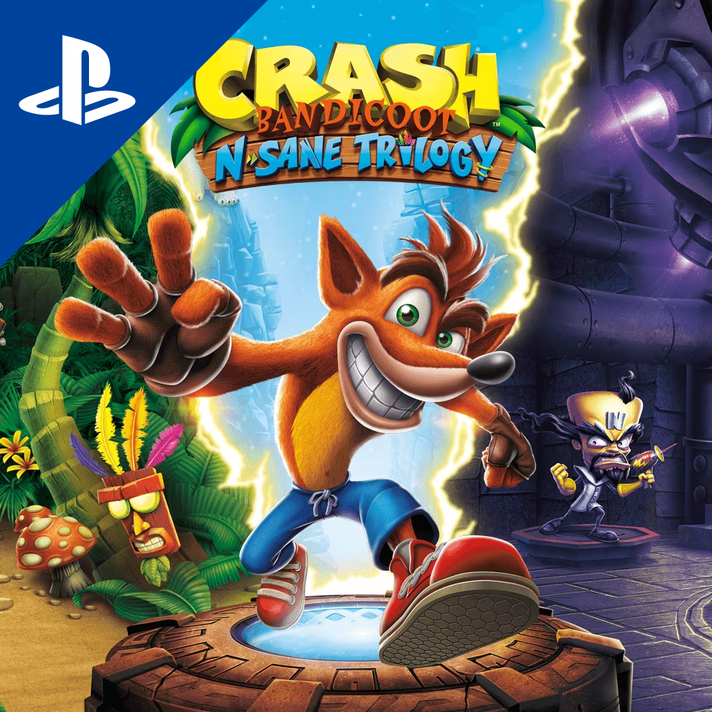 Crash Bandicoot N.Sane Trilogy - PS4 e PS5