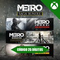 Metro Saga Bundle Xbox REGIÃO - Código 25 Dígitos