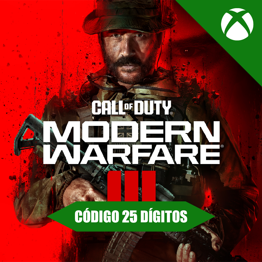 Call of Duty Modern Warfare 3 Xbox REGIÃO - Código 25 Dígitos