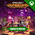 Minecraft Dungeons Ultimate Edition Xbox REGIÃO - Código 25 Dígitos