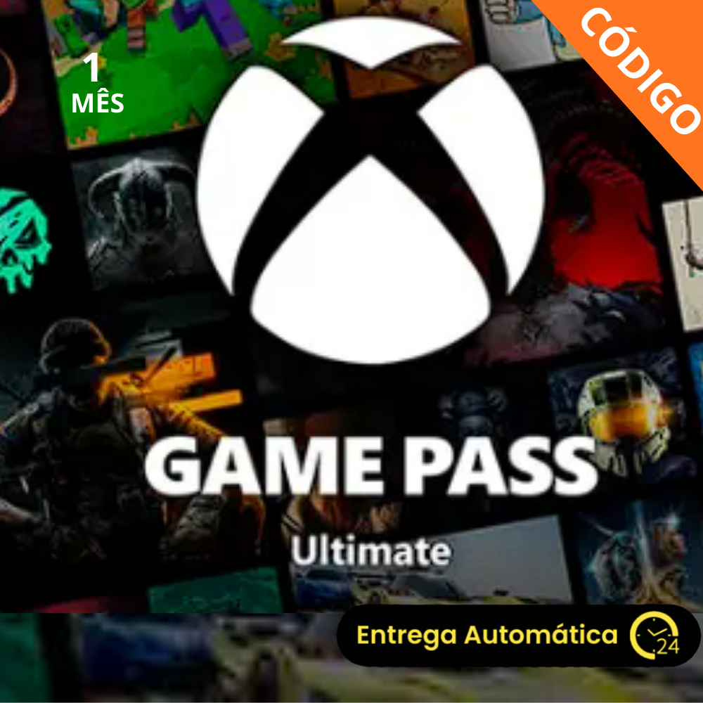 Xbox Game Pass Ultimate - 1 Mês - Código 25 Dígitos - Brasil