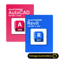 Autodesk AutoCAD + Revit — Licença Anual Completa (12 Meses) | Ativação Digital no seu E-mail