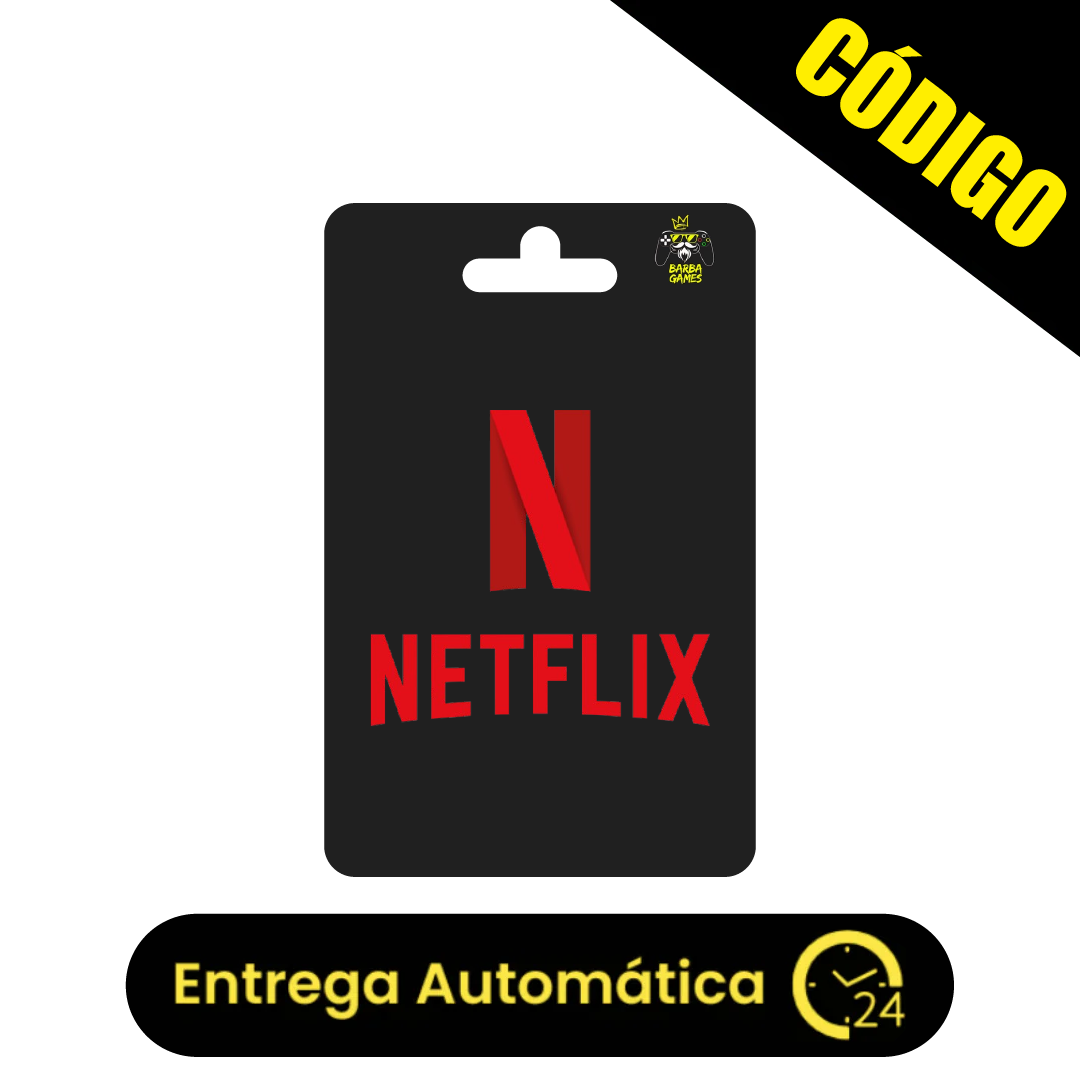 Netflix -  Gift Card - 4 Telas 4k