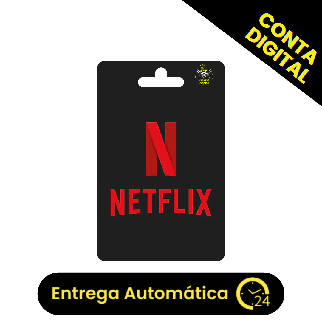 Netflix Mensal 4K Conta