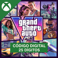 Grand Theft Auto VI GTA 6 Xbox - Código 25 Dígitos