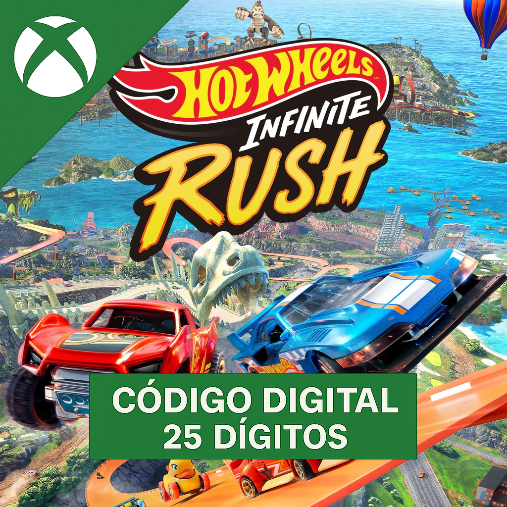 HOT WHEELS Infinite Rush Xbox - Código 25 Dígitos