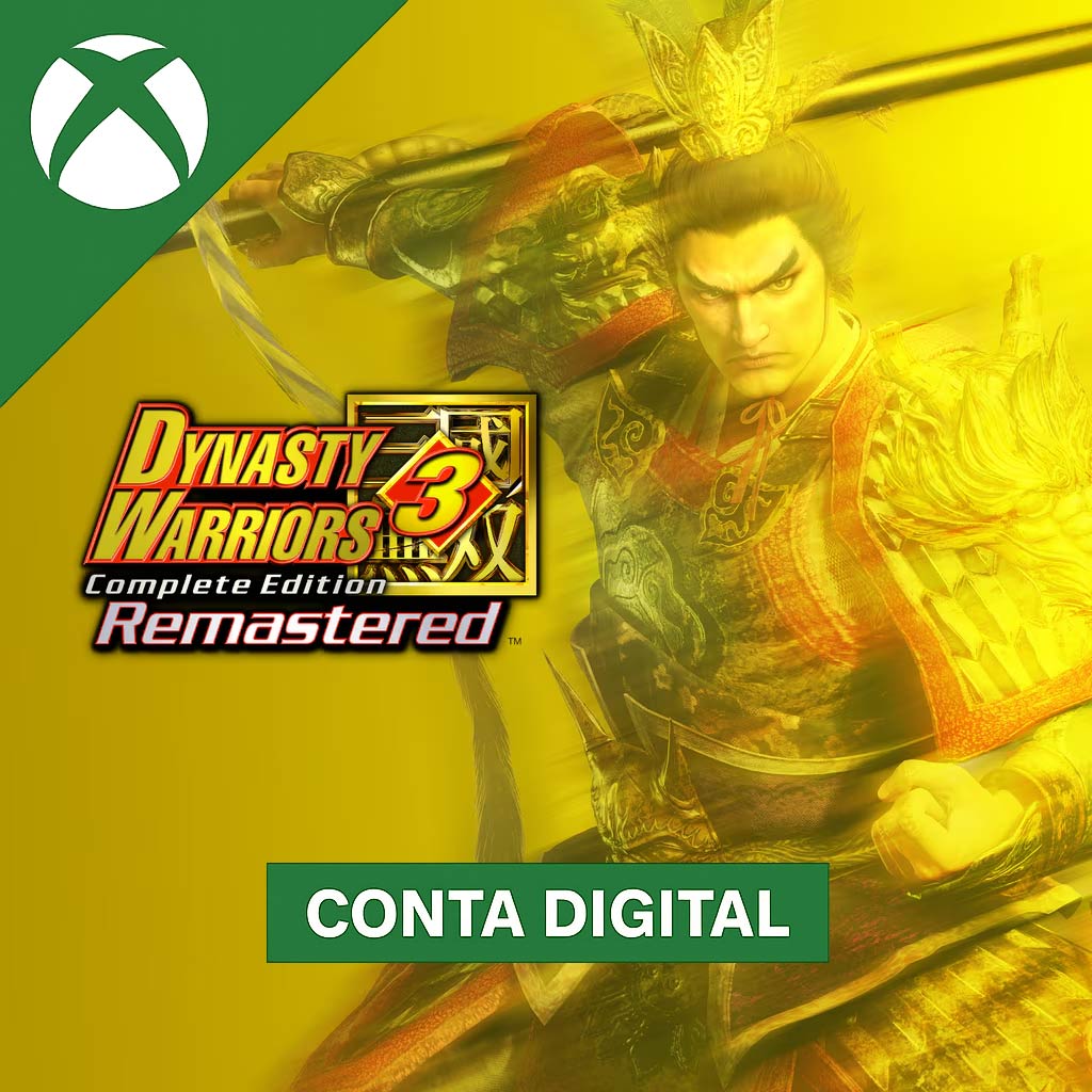 DYNASTY WARRIORS 3: Complete Edition Remastered - Xbox Mídia Digital