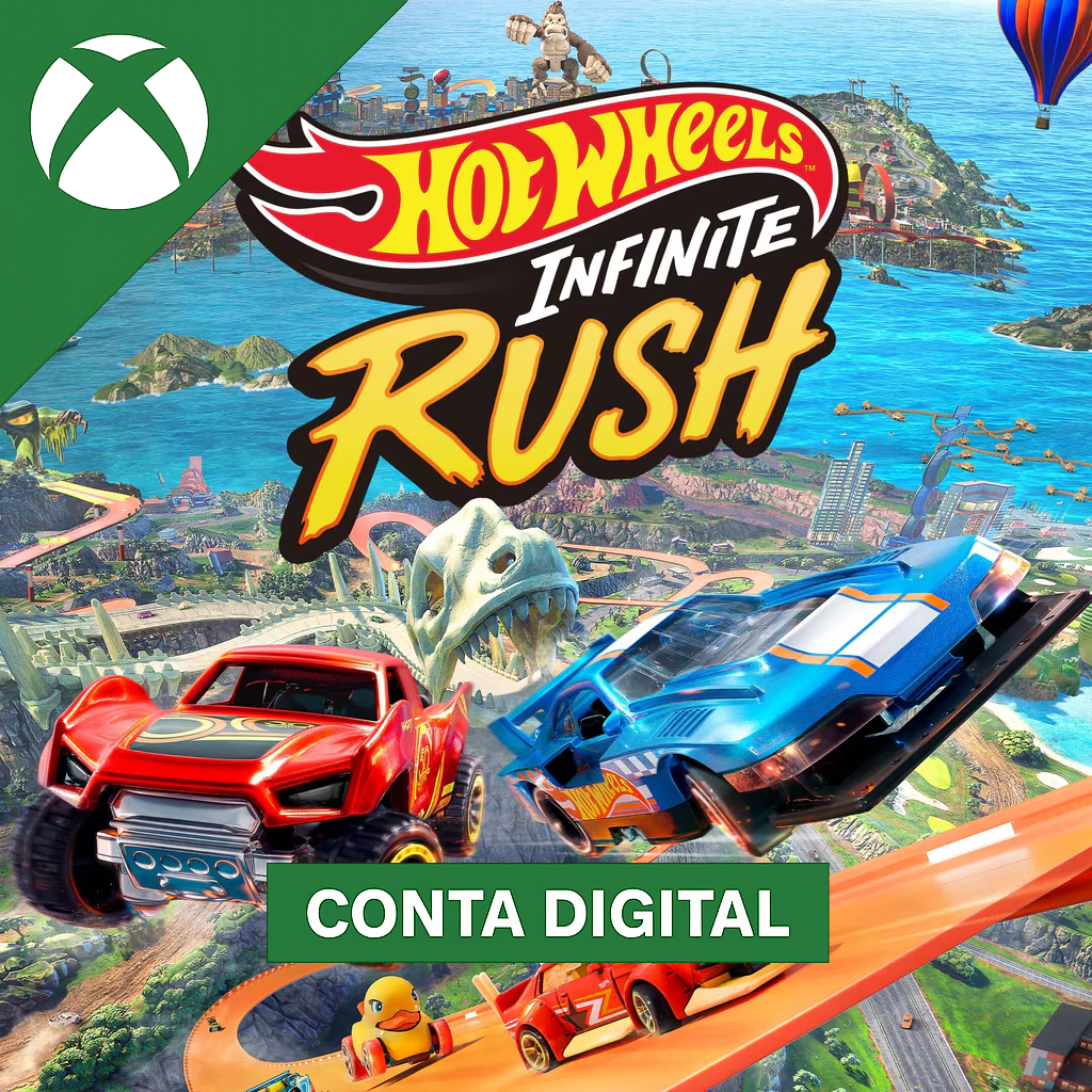 HOT WHEELS Infinite Rush - Xbox Mídia Digital