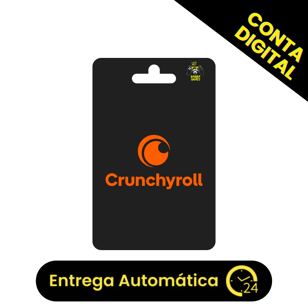 Assinatura Crunchyroll 30 Dias - Conta
