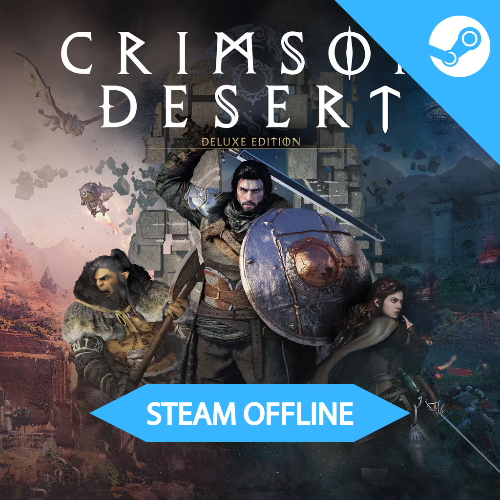 Crimson Desert Edição Deluxe - Steam Offline